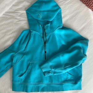 Scuba Oversized Half-Zip Hoodie